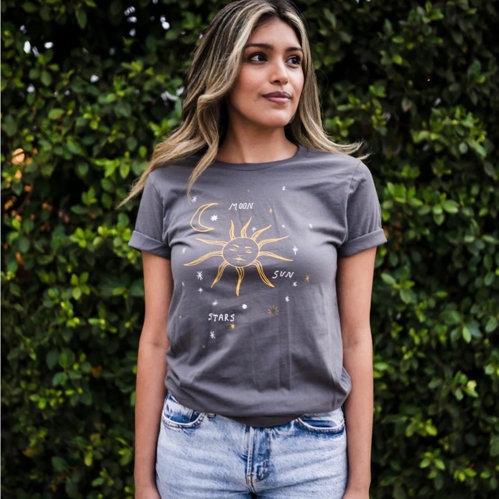 Moon Sun Stars T-shirt 🌙☀️⭐️